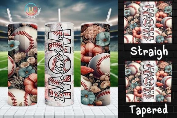 Download Baseball Mom Floral Tumbler,Gift for Mom - Premium Resources