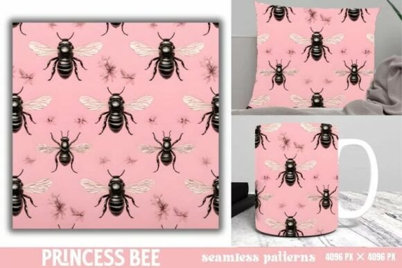 Download Princess Bee Digital Paper Background - Background Collection