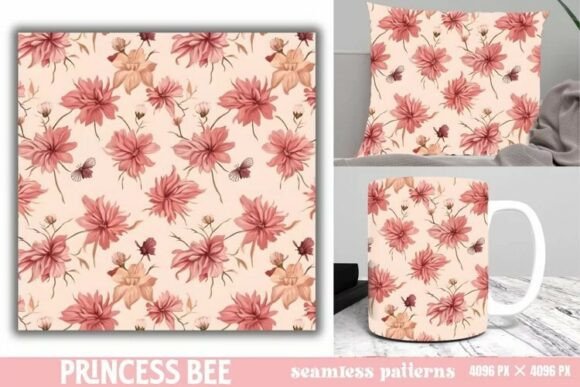 Download Princess Bee Digital Paper Background - Background Collection