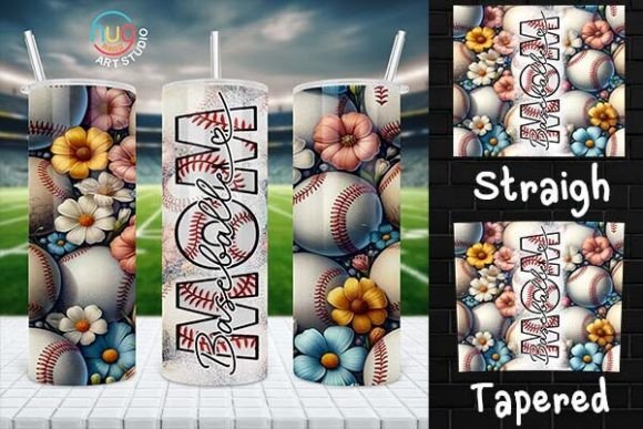 Download Baseball Mom Floral Tumbler,Gift for Mom - Premium Resources
